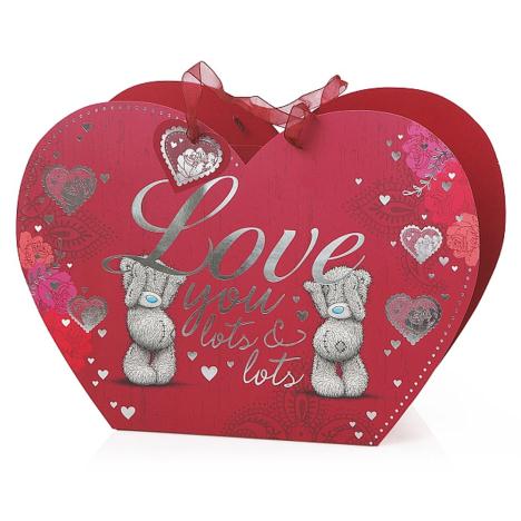 Medium Love Me to You Bear Heart Shaped Gift Bag £3.00
